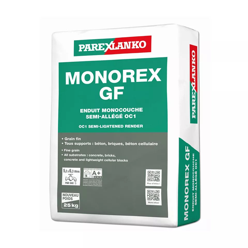 Parex Monorex GF Scraped Textured Render - 25kg