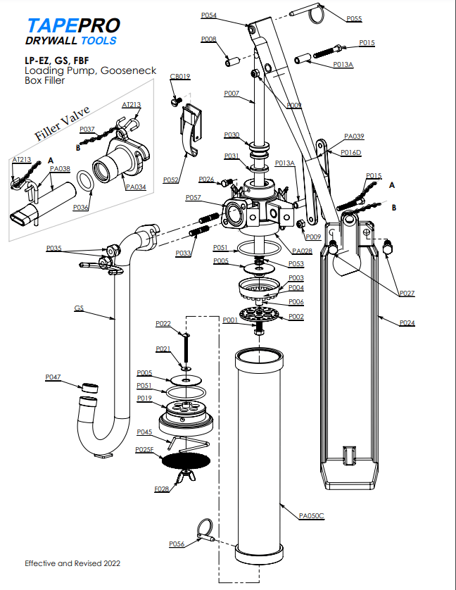 Tapepro - Loading Pump - RSO - Render & Drylining Supplies