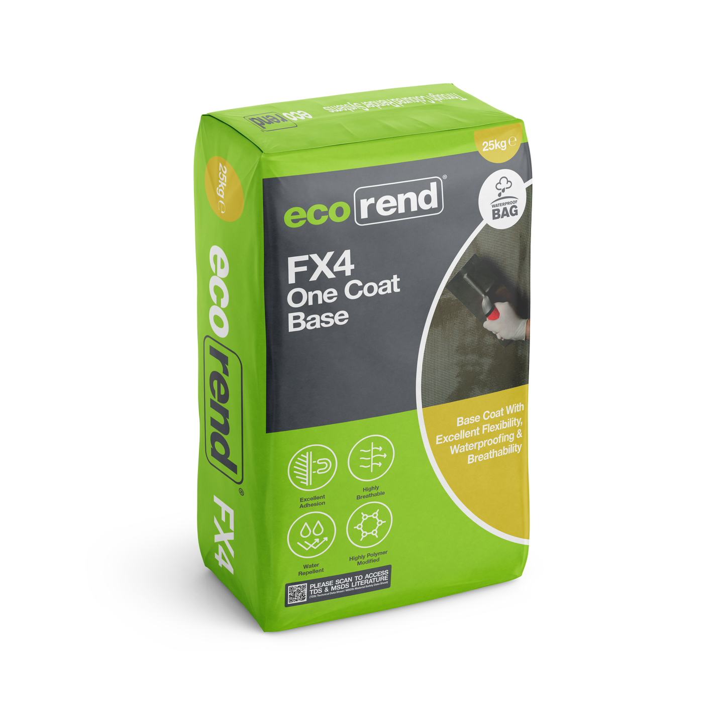 Ecorend FX4 - Highly Flexible Base Coat - 25kg