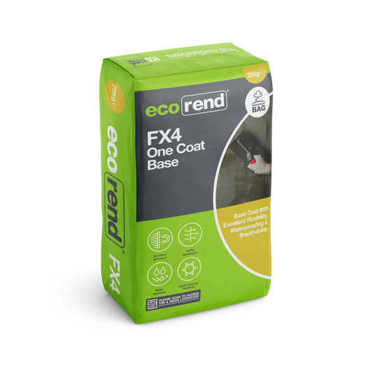 Ecorend FX4 - Highly Flexible Base Coat - 25kg