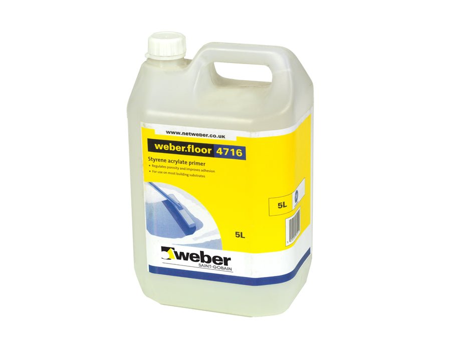 Weber 4716 Primer - Amaroc - Render & Drylining Supplies