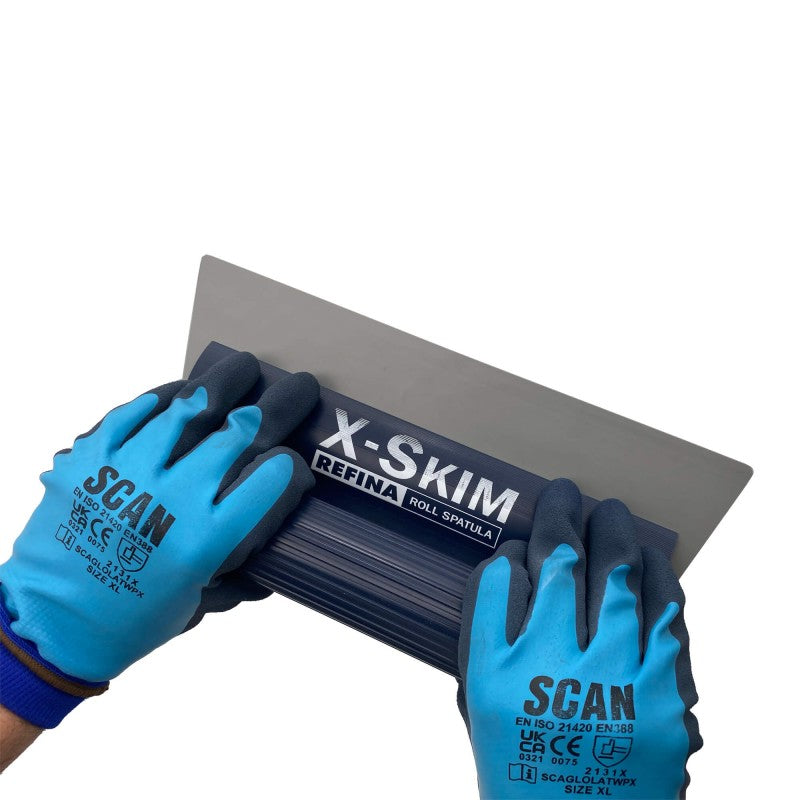 X-SKIM Interchangeable 1.5mm PLAZI Roll Grip Spatulas 7" - 44"
